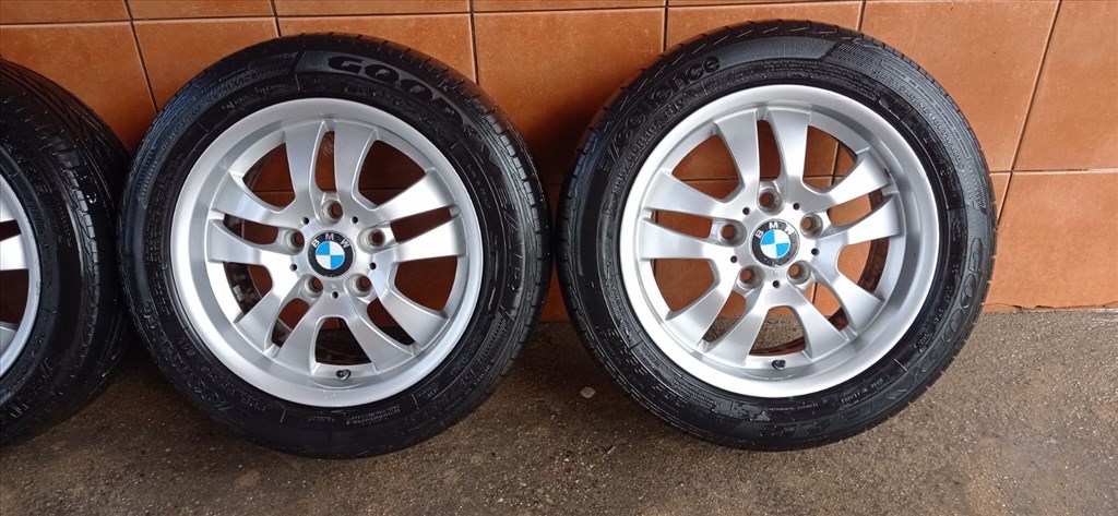 BMW E90 16" ALUFELNI 5X120 NYÁRI 205/55R16 GUMIVAL OLCSÒN ! 2. kép