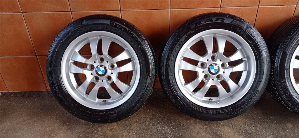 BMW E90 16" ALUFELNI 5X120 NYÁRI 205/55R16 GUMIVAL OLCSÒN ! 3. kép