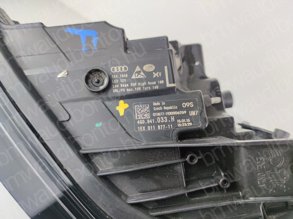 AUDI A6 C7 (4G2, 4GC) Bal első LED fényszóró (4G0941033H) 2. kép