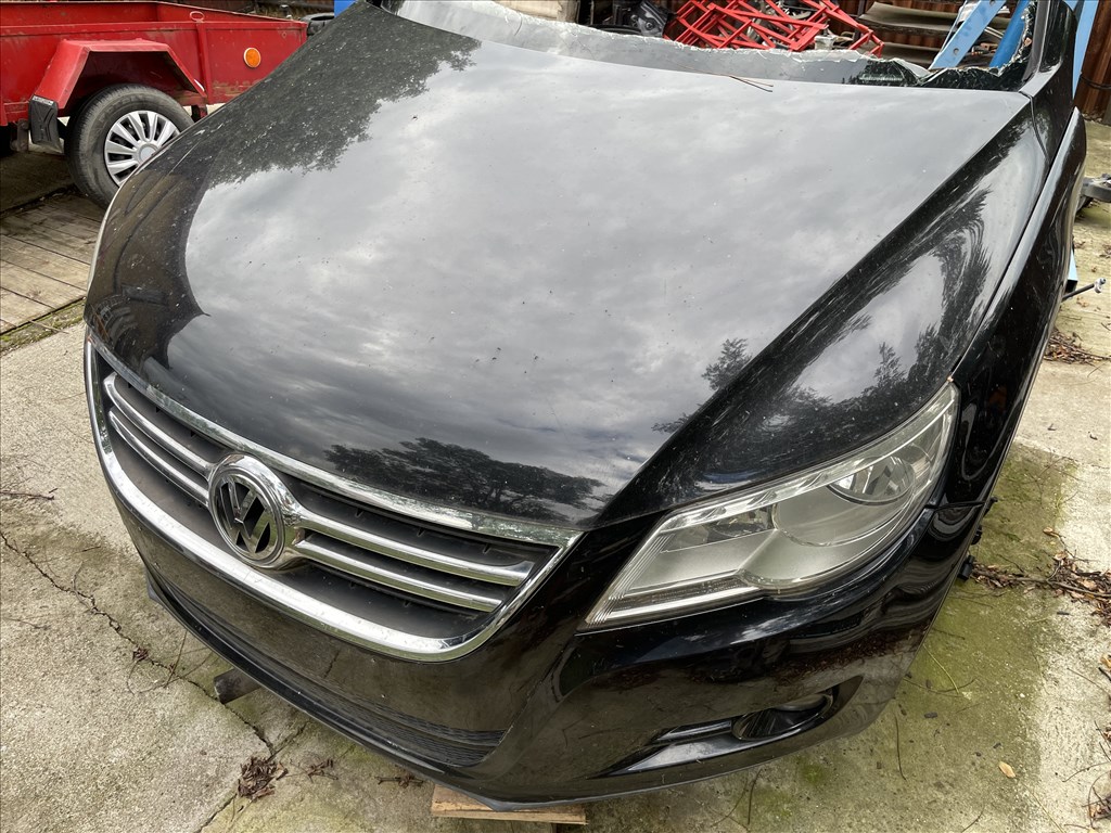 Volkswagen VW Tiguan komplett eleje, lökhárító, motorháztető, fényszóró  2. kép