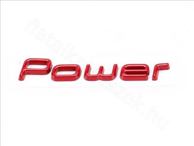 Embléma Power - DUCATO - 735717802, 735650987 -  - FIAT eredeti Eredeti új 735717802
