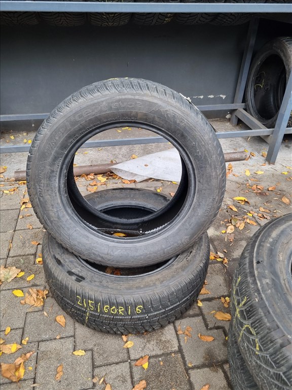  215/6016" újszerű Hankook Winter I cept evo2 téli gumi 2db  2. kép
