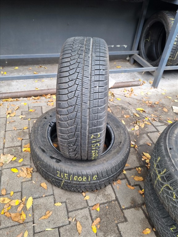 215/6016" újszerű Hankook Winter I cept evo2 téli gumi 2db  3. kép