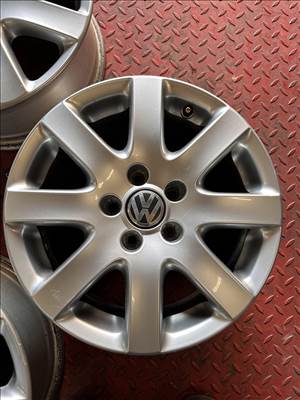  VW gyári 5x112 6,5x16 ET42 használt alufelni garnitúra Passat EOS Scirocco Audi Skoda Seat