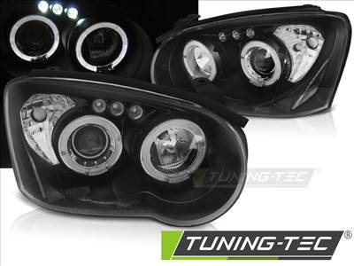SUBARU IMPREZA II GD 03-05 ANGEL EYES BLACK Tuning-Tec Fényszóró