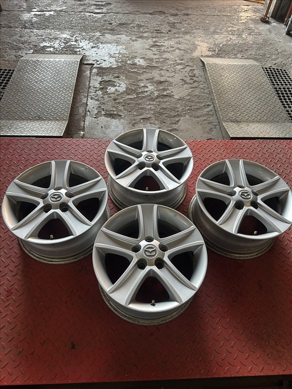  Mazda gyári 5x114,3 7x16" ET55 használt alufelni garnitúra 2. kép