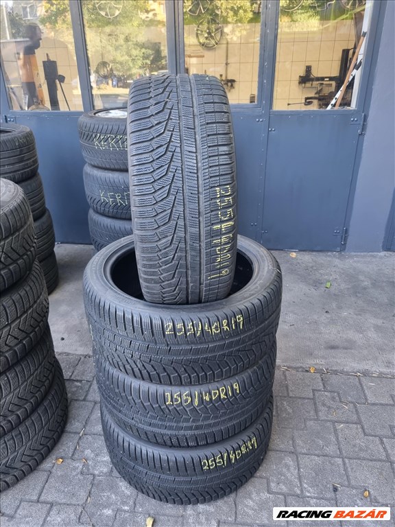  255/4019" újszerű Hankook W320 téli gumi 4db  3. kép