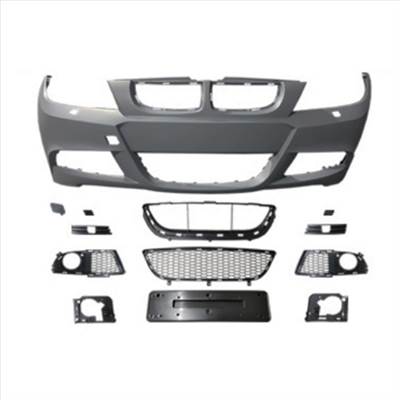 BMW E90,E91 M-Tech LÁMPA MOSÓS , PDC-S ELSŐ lökhárító  5111986jom