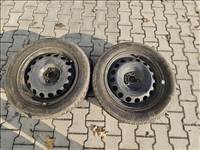  5x100 16" lemezfelni pár Continental téli gumikkal (13070,26169)