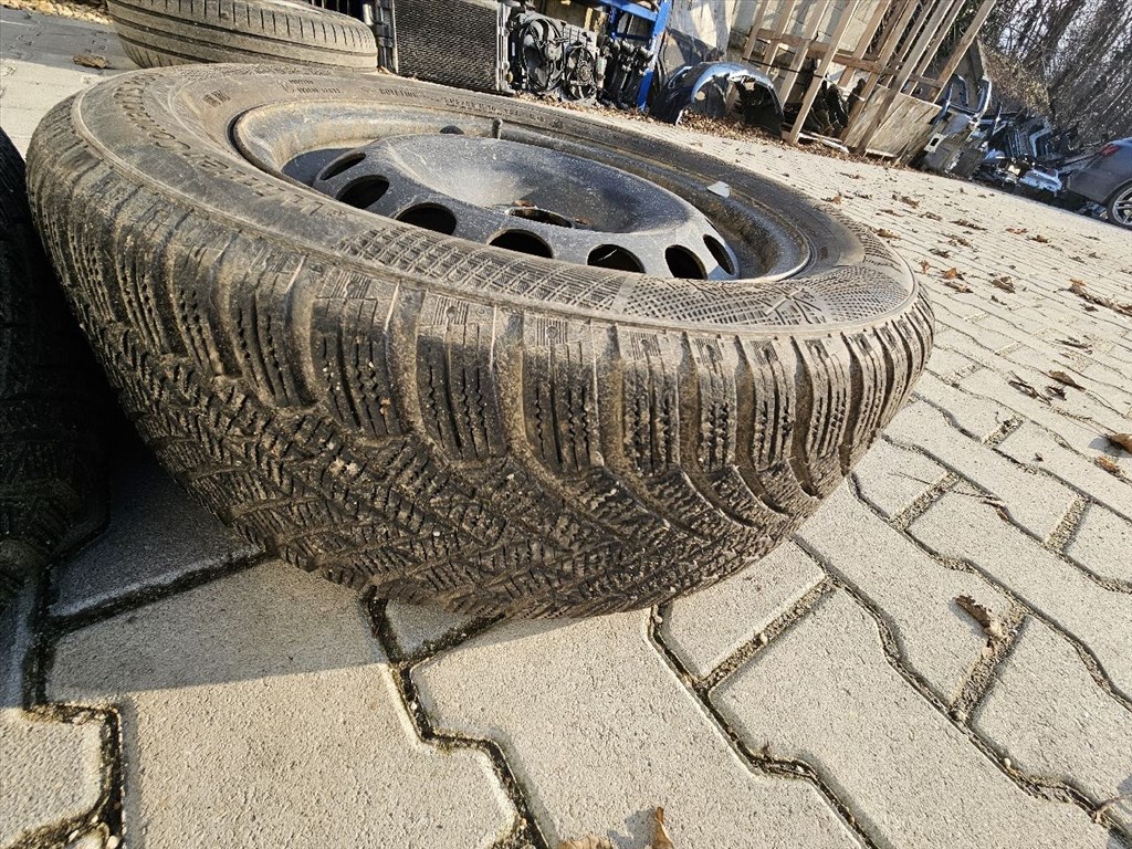  5x100 16" lemezfelni pár Continental téli gumikkal (13070,26169) 13. kép