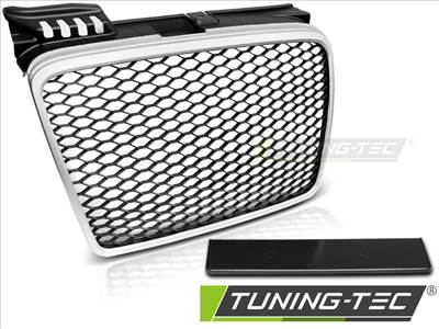 AUDI A4 (B7) RS-TYPE 11.04-03.08 MATT SILVER  Tuning-Tec Hűtőrács