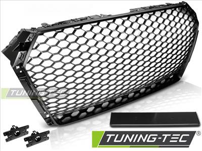 AUDI A4 B9 15- BLACK RS-STYLE Tuning-Tec Hűtőrács