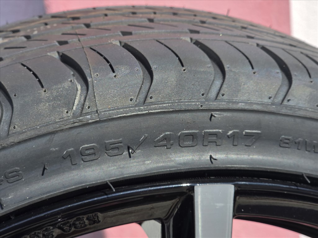  4x100 17" új Mak alufelni, rajta 195/40 új nyári gumi OPEL, MAZDA, RENAULT, VW 12. kép