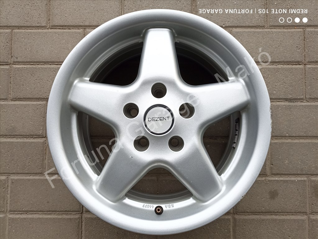 5x110 15" Dezent P használt alufelni garnitúra 6. kép