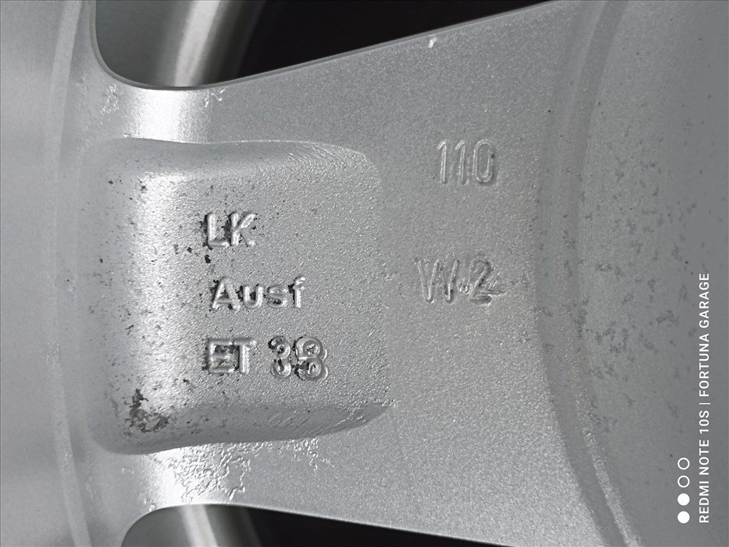 5x110 15" Dezent P használt alufelni garnitúra 8. kép