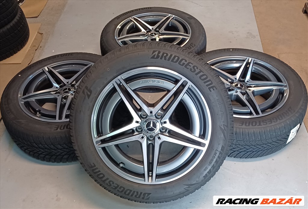 Mercedes W293 Eqc AMG 5x112 8x19 ET34 235/55 R19 téli gumikkal 4db 2. kép