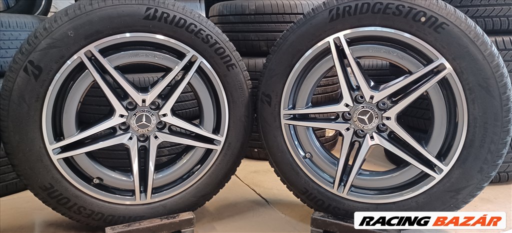 Mercedes W293 Eqc AMG 5x112 8x19 ET34 235/55 R19 téli gumikkal 4db 5. kép