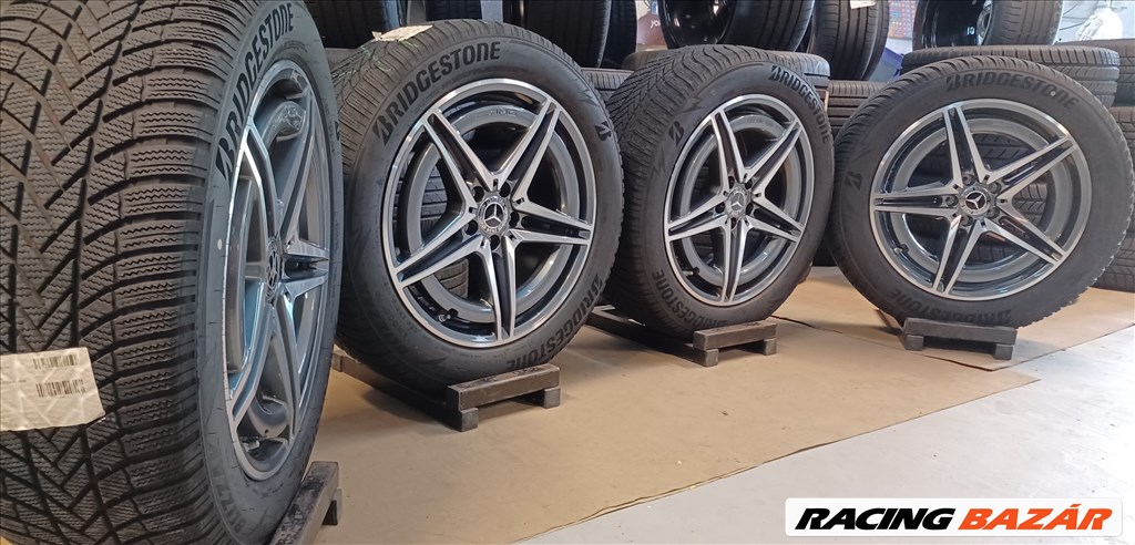Mercedes W293 Eqc AMG 5x112 8x19 ET34 235/55 R19 téli gumikkal 4db 7. kép