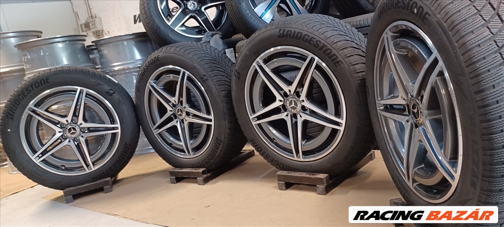 Mercedes W293 Eqc AMG 5x112 8x19 ET34 235/55 R19 téli gumikkal 4db 8. kép