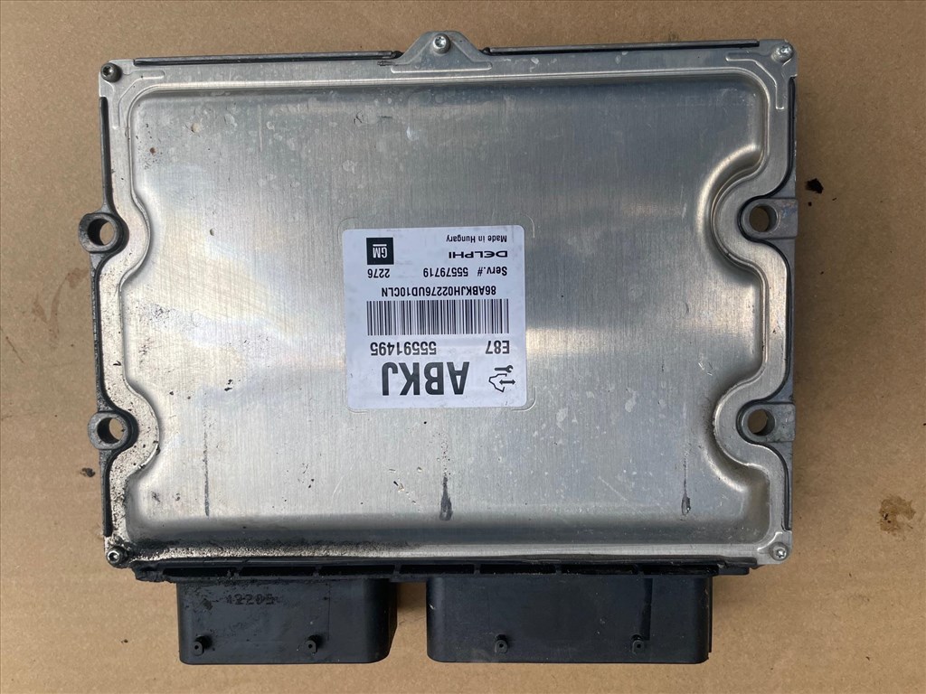 Opel Astra J 1.7 CDTI MOTORVEZÉRLŐ ELEKTRONIKA  55591495 ABKJ DELPHI 55579719 / Meriva , Mokka 2. kép