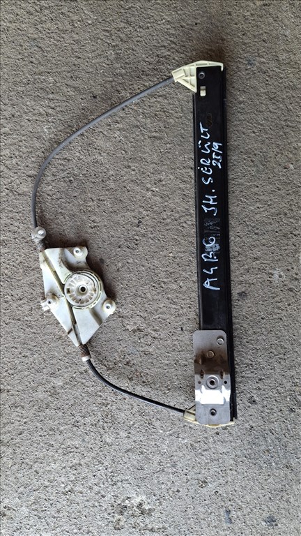 Audi A4 (B6) hiányos jobb hátsó ablakemelő mechanika  2. kép