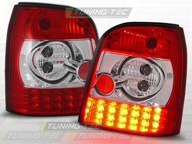 AUDI A4 B5 11.94-01 RED WHITE LED  Tuning-Tec Hátsó Lámpa 1. kép