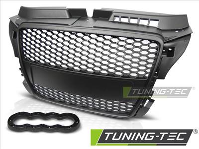 AUDI A3 (8P) RS-TYPE 04.08-07.12 MATT BLACK  Tuning-Tec Hűtőrács