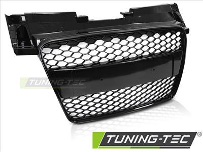 AUDI TT 06-14 FÉNYES FEKETE Tuning-Tec Hűtőrács
