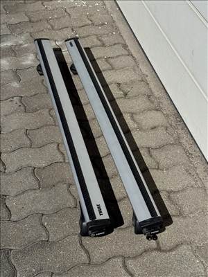 Thule Wingbar tetőcsomagtartó nyitott tetőkorlátos típusokhoz . 