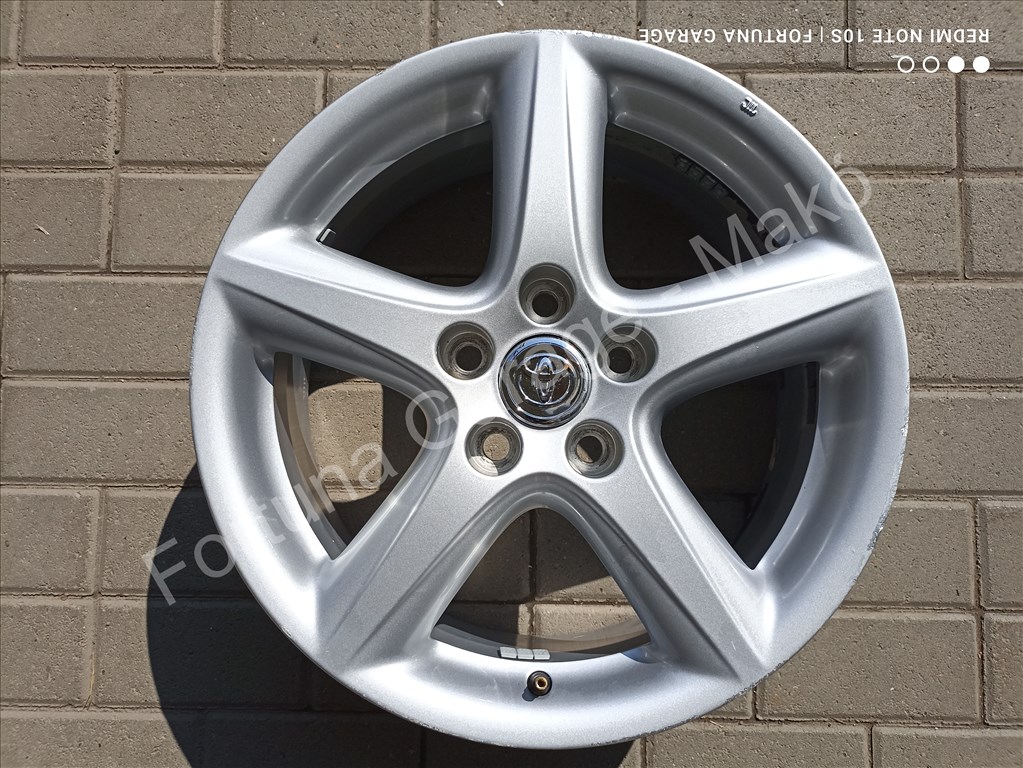 5x114,3 17" Toyota használt alufelni garnitúra 5. kép