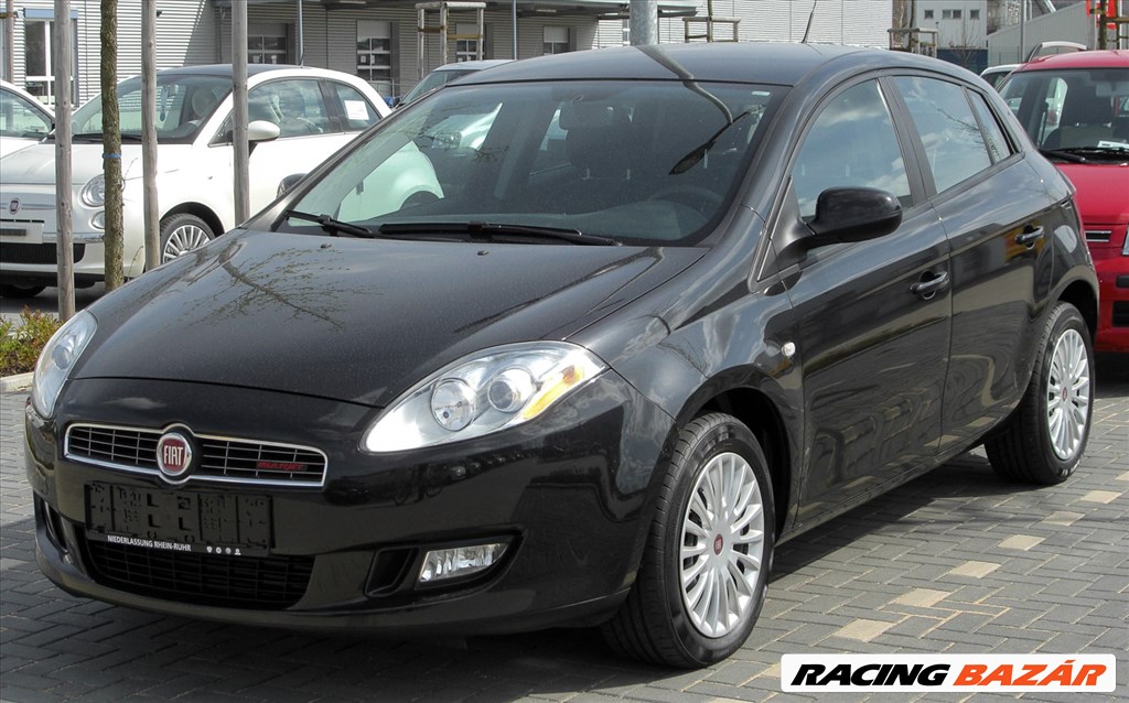 Fiat Bravo 2007-2014-ig bontott Fekete karosszéria elemek +szép utastér és csomagtér 1,4 T-Jet 16V 2. kép