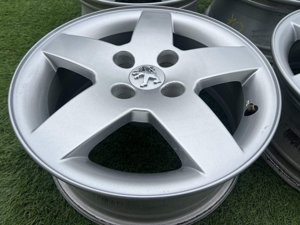 4x108 15" Peugeot gyári alufelni 6Jx15h2 ET23 6. kép