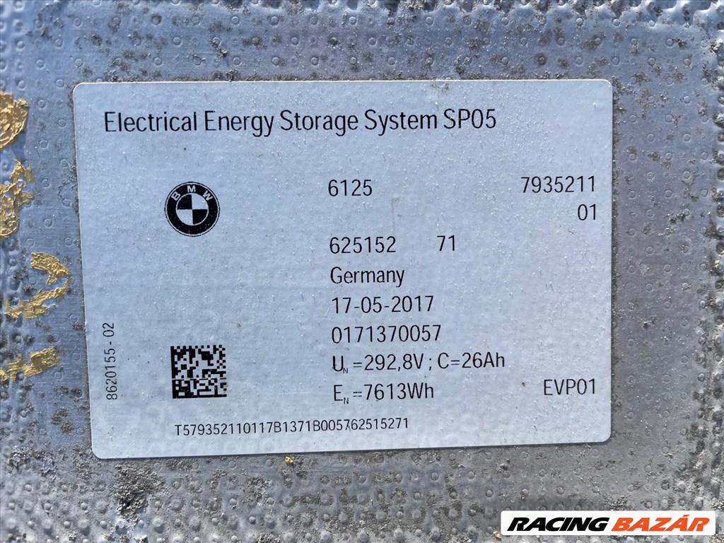 BMW X1 (F48) xDrive 25e Plug-in-Hybrid 220 LE hybrid akkumulátor  61257935211 5. kép