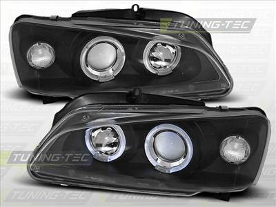 PEUGEOT 106 08.96-03 ANGEL EYES BLACK Tuning-Tec Fényszóró