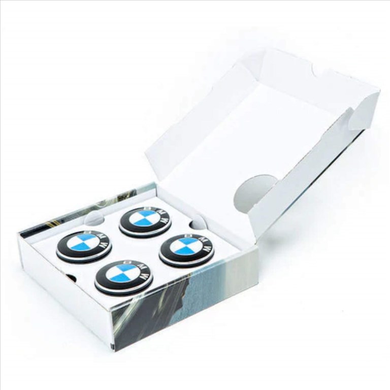 Lebegő forgásmentes BMW alufelni közép kupak szett 68mm 5. kép