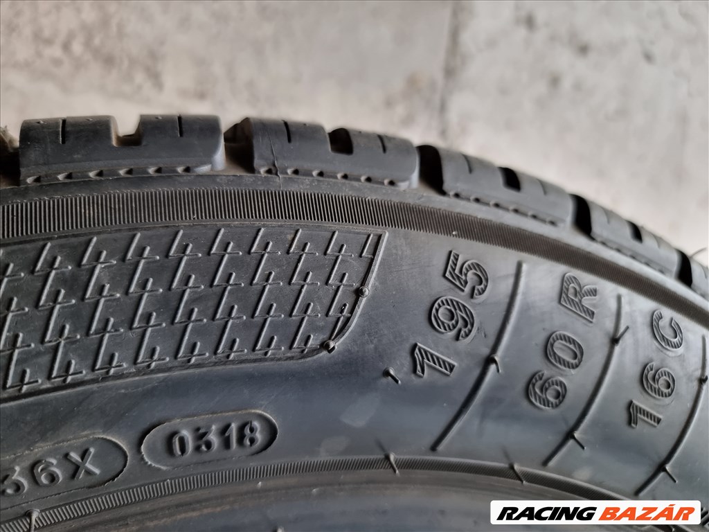 195/60R16C Kléber 4évszakos gumi 2db újszerű állapotban eladó! 7. kép