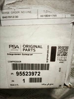 klímakompresszor OPEL/ Renault 95523972