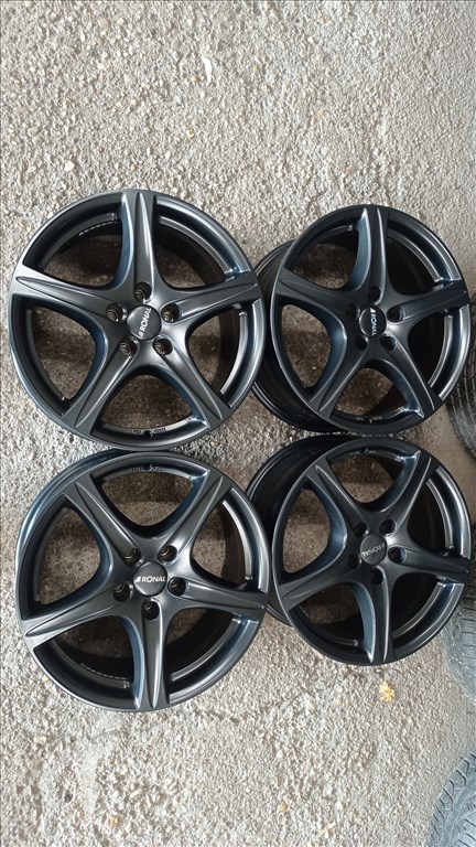  5x112 lyukosztású 8JJ 17" használt RONAL alufelni 1. kép