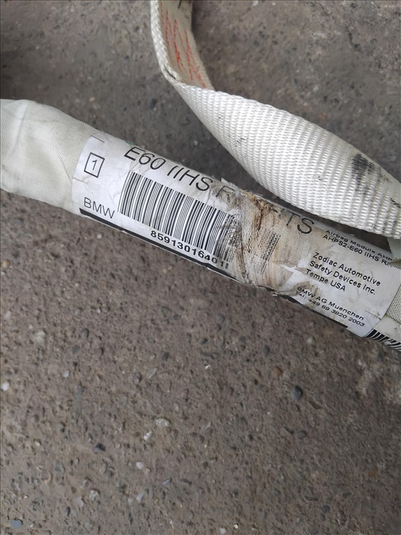 BMW 530d touring Jobb függönylégzsák 2773 85913016401l 4. kép