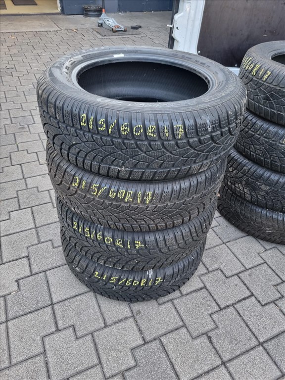 215/6017" újszerű Dunlop SP WinterSport 3D téli gumi 4db  1. kép