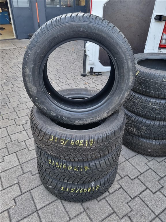  215/6017" újszerű Dunlop SP WinterSport 3D téli gumi 4db  2. kép