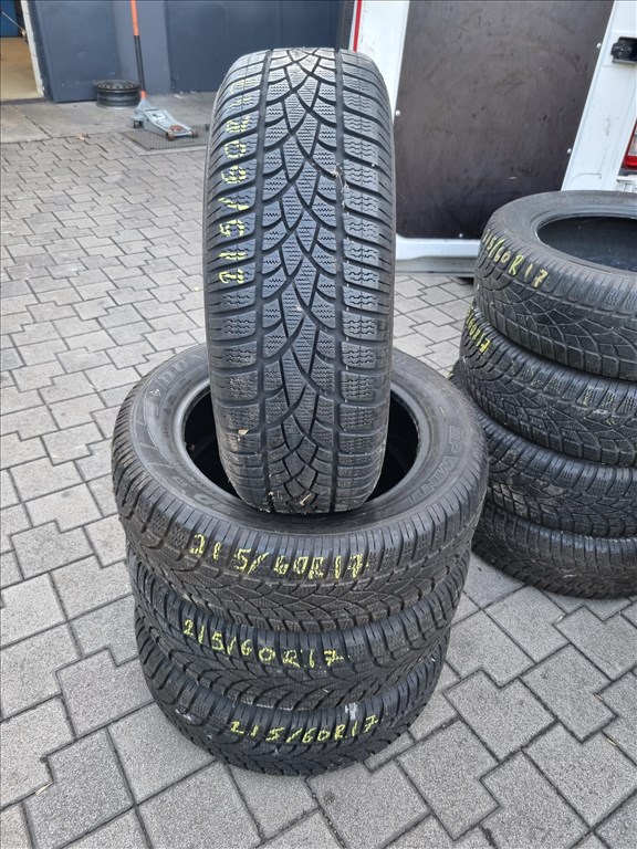  215/6017" újszerű Dunlop SP WinterSport 3D téli gumi 4db  3. kép
