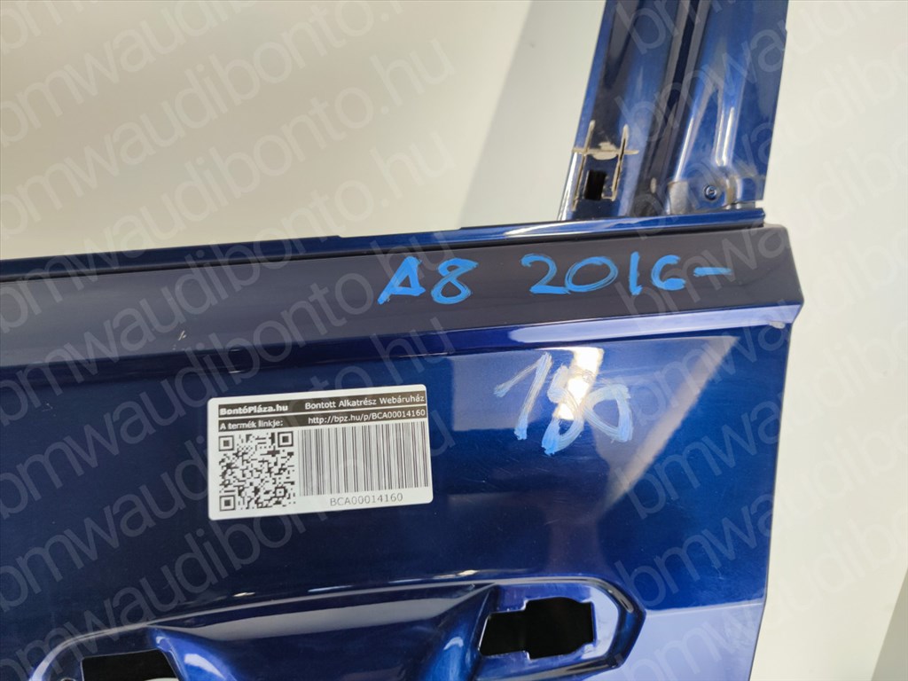 AUDI A8 D5 (4N2, 4N8, 4NC, 4NL) Bal első ajtó (üres lemez) 3. kép