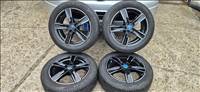  5x114.3 lyukosztású 17" újszerű alufelni, rajta 215/55 használt Nexen nyári gumi gumi 