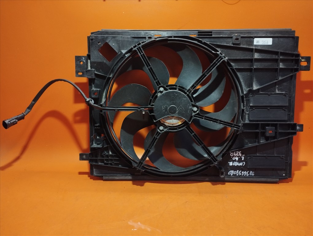 Opel Combo E hűtőventilátor 9836638080 (L.40.929R) 1. kép