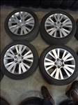 Mazda 5x114.3-as 7x17" újszerű (gyári felni) alufelni, 215/50 használt Bridgestone nyári gumi Mxx