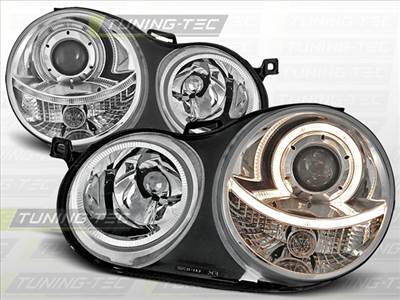 VW POLO 9N 11.01-04.05 ANGEL EYES CHROME Tuning-Tec Fényszóró
