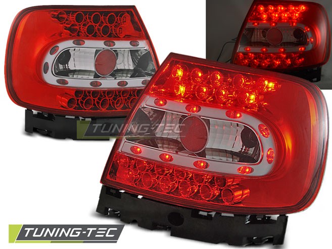 AUDI A4 B5 11.94-10.00 RED WHITE LED  Tuning-Tec Hátsó Lámpa 1. kép
