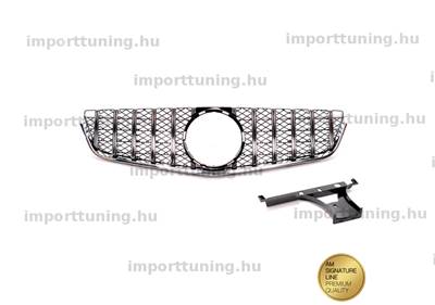 Mercedes E C207 A207 2009-2013 GT Króm & Fekete Hűtőrács
