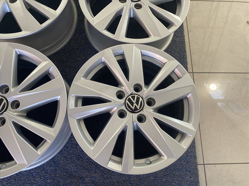 (3757) Volkswagen 16 gyári alufelni felni, 5x112, Golf Caddy Touran 4. kép